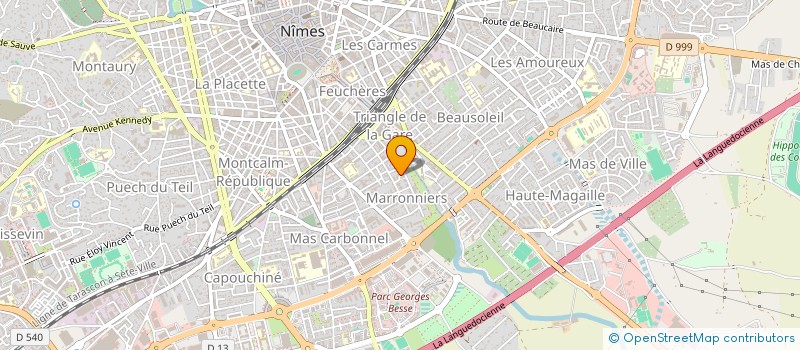 localisation de l'entreprise SOCIETE FAM'IL  NIMES