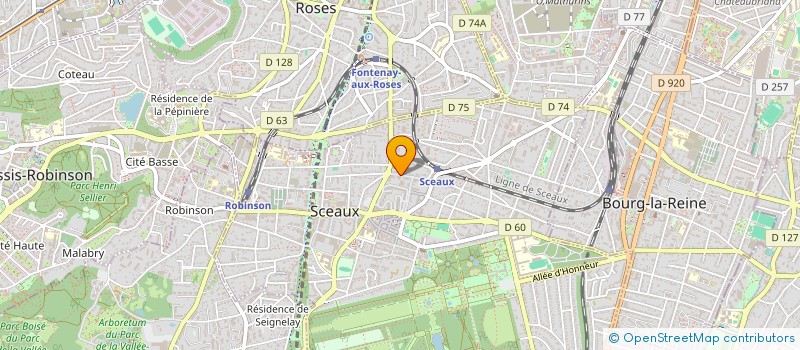 localisation de l'entreprise SOCIETE FAMILIALE CELLERIER à SCEAUX