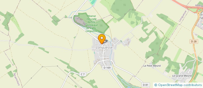 localisation de l'entreprise SOCIETE FAMILIALE DE LA CHAUSSEE  COMMENY