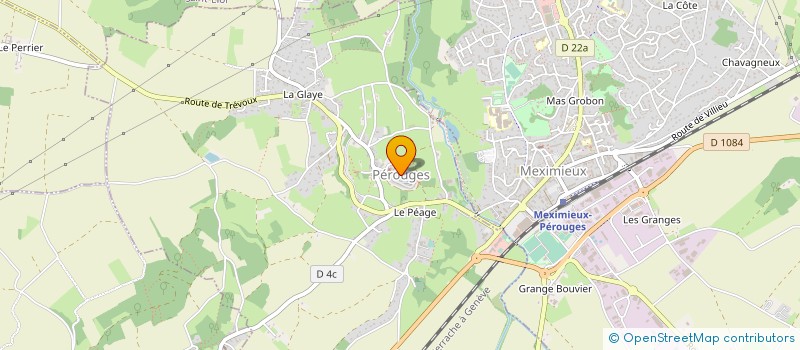localisation de l'entreprise SOCIETE FAMILIALE G.THIBAUT à PEROUGES