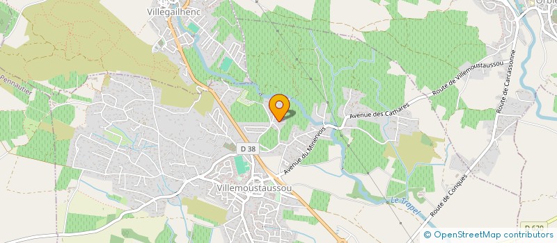 localisation de l'entreprise SOCIETE FAMILIALE IMMOBILIERE ARNAUD à VILLEMOUSTAUSSOU