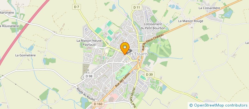 localisation de l'entreprise SOCIETE FAMILIALE MUTUALISTE à ESSARTS-EN-BOCAGE