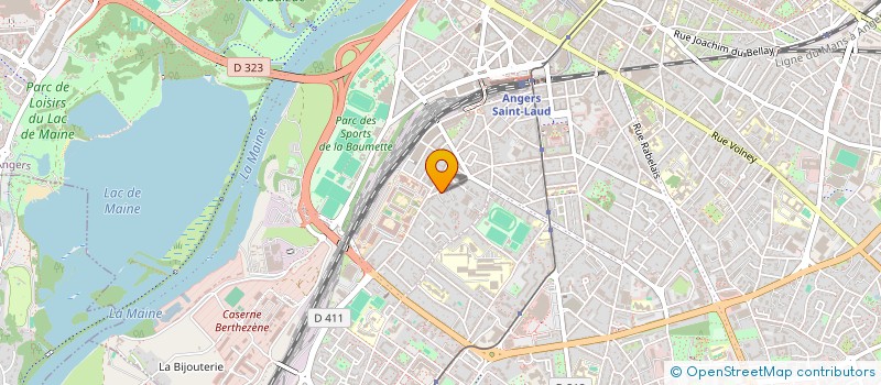 localisation de l'entreprise SOCIETE FAMILIALE PINCON à ANGERS