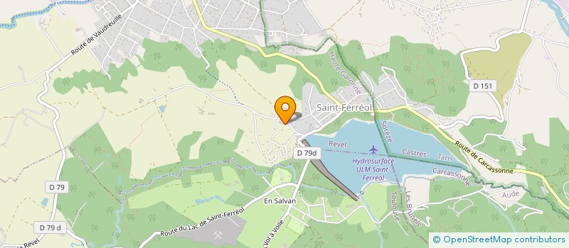 localisation de l'entreprise SOCIETE FAMILIALE PUJOL  REVEL