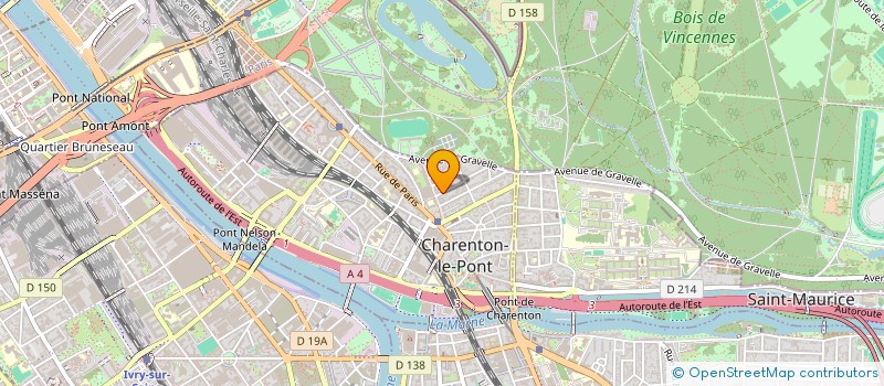 localisation de l'entreprise SOCIETE FAMILIALE ZINDY  CHARENTON-LE-PONT