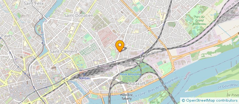 localisation de l'entreprise SOCIETE FAN à NANTES