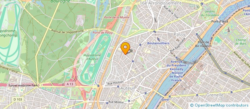 localisation de l'entreprise SOCIETE FANNY  PARIS