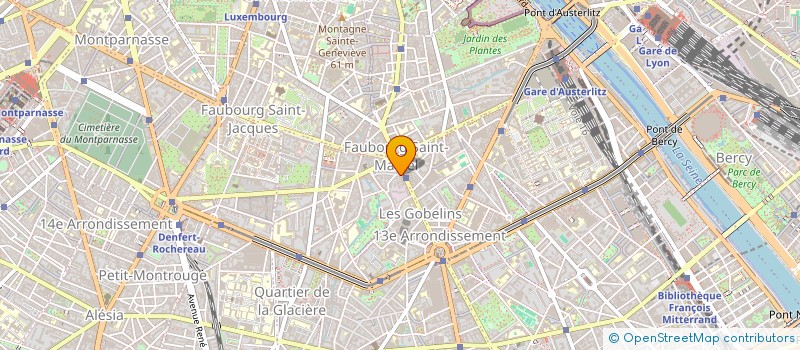 localisation de l'entreprise SOCIETE FARHANA à PARIS