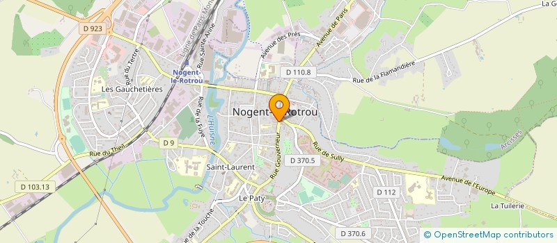 localisation de l'entreprise SOCIETE FAUQUET à NOGENT-LE-ROTROU