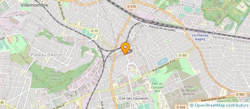 localisation de l'entreprise SOCIETE FAURE à NEUILLY-SUR-MARNE