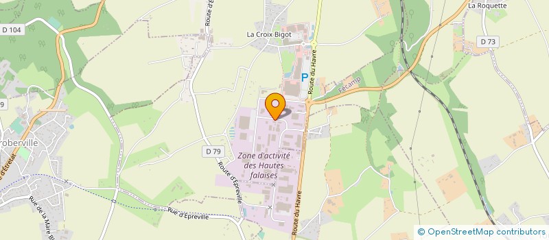 localisation de l'entreprise SOCIETE FECAMPOISE D'ENTREPRISES ELECTRIQUES à SAINT-LEONARD