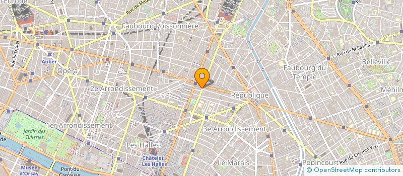 localisation de l'entreprise SOCIETE FEDERALE à PARIS