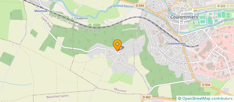 localisation de l'entreprise SOCIETE FERMETURES DU BATIMENT  MOUROUX