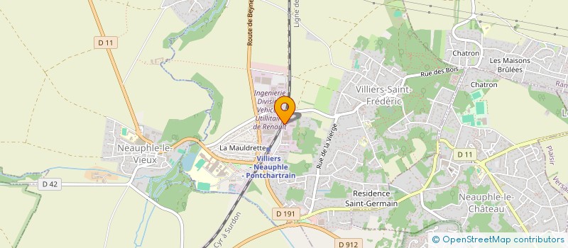 localisation de l'entreprise SOCIETE FERNANDES JAIME  VILLIERS-SAINT-FREDERIC