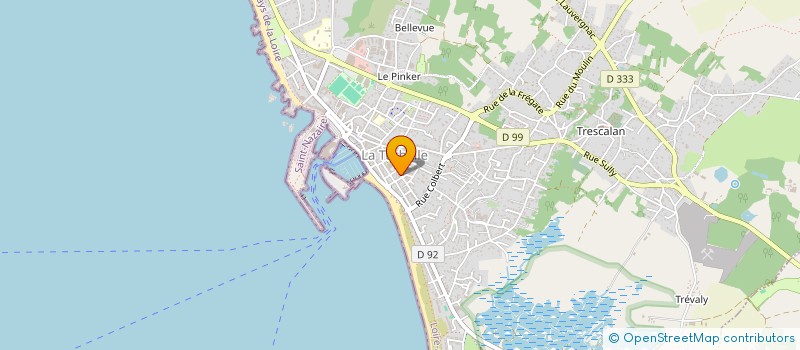 localisation de l'entreprise SOCIETE FESTIVE PIRIACAISE à PIRIAC-SUR-MER