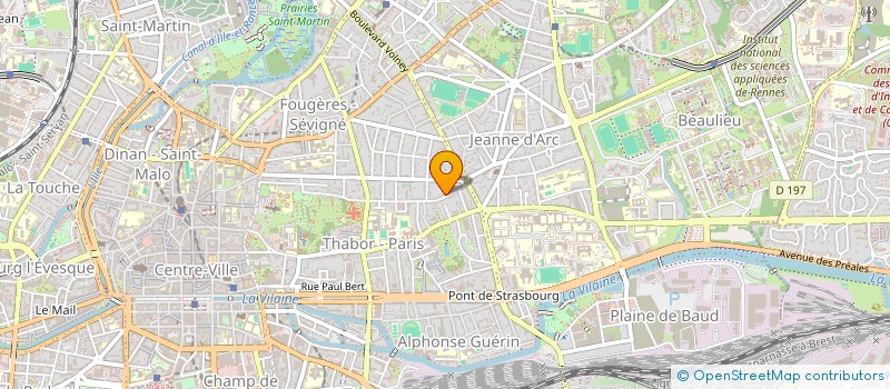 localisation de l'entreprise SOCIETE FG  RENNES