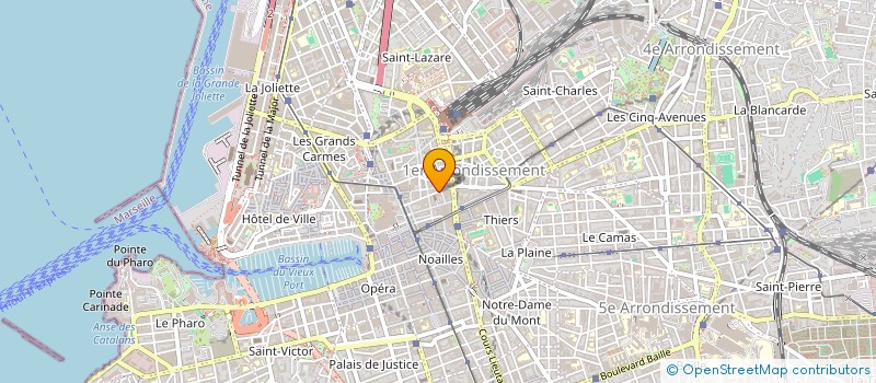 localisation de l'entreprise SOCIETE FG  MARSEILLE