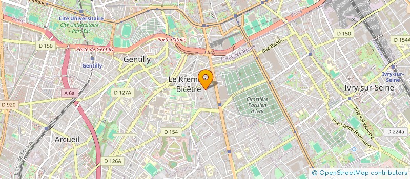 localisation de l'entreprise SOCIETE FIBRONIQUE à LE KREMLIN-BICETRE