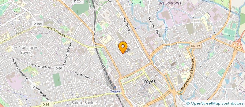 localisation de l'entreprise SOCIETE FICOS  TROYES