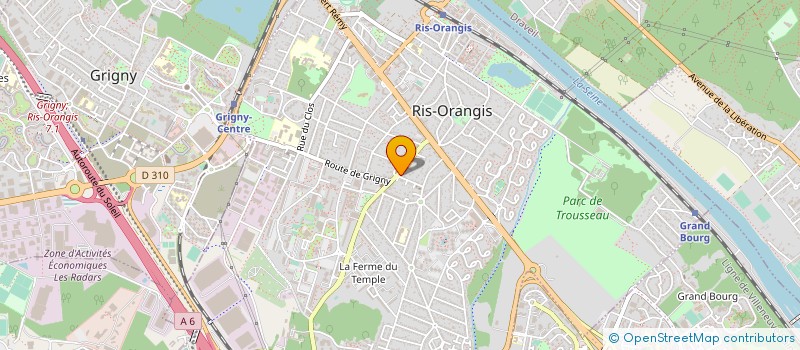 localisation de l'entreprise SOCIETE FIDUCIAIRE D EXPERTISE COMPTABLE DE L ESSONNE à RIS-ORANGIS
