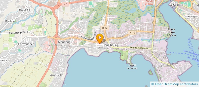 localisation de l'entreprise SOCIETE FIDUCIAIRE DE GESTION COMPTABLE à BAIE-MAHAULT