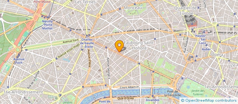 localisation de l'entreprise SOCIETE FIDUCIAIRE DES CHAMPS-ELYSEES  PARIS