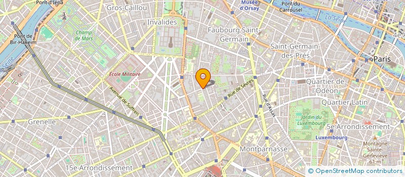 localisation de l'entreprise SOCIETE FILJARJOS à PARIS