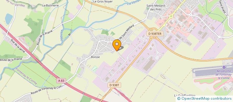 localisation de l'entreprise SOCIETE FILLONNEAU à FONTENAY-LE-COMTE