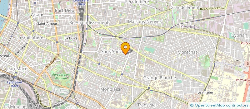 localisation de l'entreprise SOCIETE FINANCIERE AMM ASSOC MOYENS MEDI à LYON