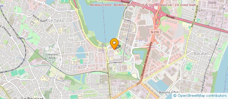 localisation de l'entreprise SOCIETE FINANCIERE ATLANTIQUE DEVELOPPEMENT  BORDEAUX