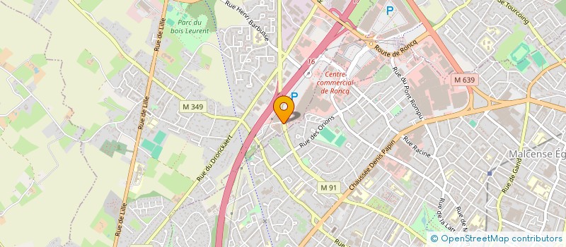 localisation de l'entreprise SOCIETE FINANCIERE AUTOMOBILE à RONCQ