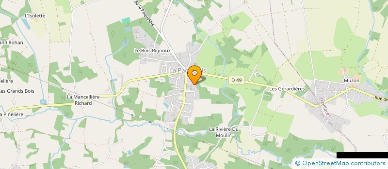 localisation de l'entreprise SOCIETE FINANCIERE BARETEAU  VIGNEUX-DE-BRETAGNE