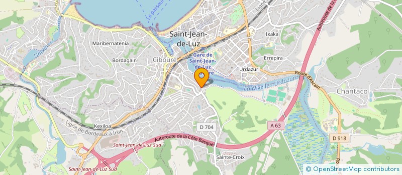 localisation de l'entreprise SOCIETE FINANCIERE BARTHE SA à CIBOURE