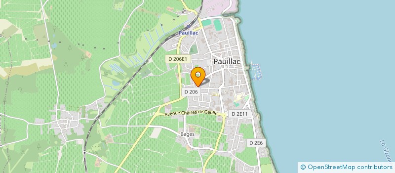 localisation de l'entreprise SOCIETE FINANCIERE COLETTE  PAUILLAC