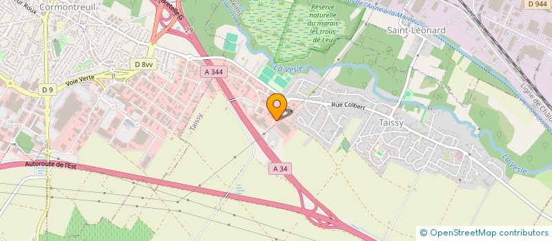 localisation de l'entreprise SOCIETE FINANCIERE COSSU  TAISSY