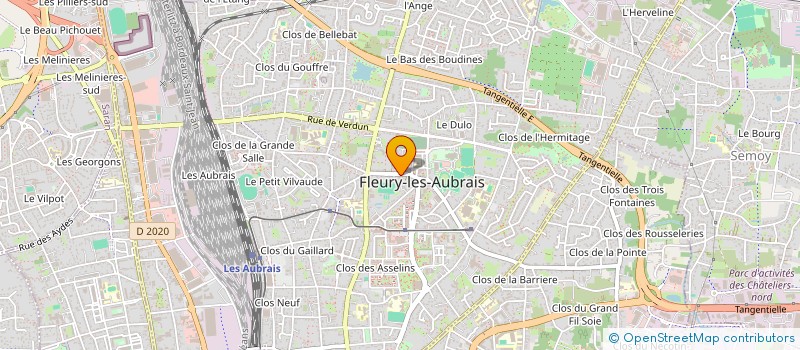 localisation de l'entreprise SOCIETE FINANCIERE D'INVESTISSEMENT à FLEURY-LES-AUBRAIS