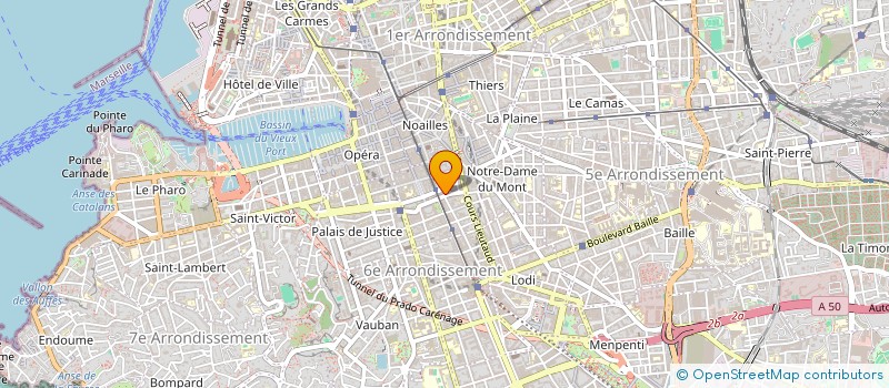 localisation de l'entreprise SOCIETE FINANCIERE D'INVESTISSEMENTS EN IMMOBILIER  MARSEILLE