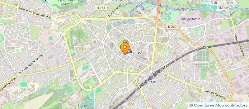 localisation de l'entreprise SOCIETE FINANCIERE DE CHASSE à ARRAS