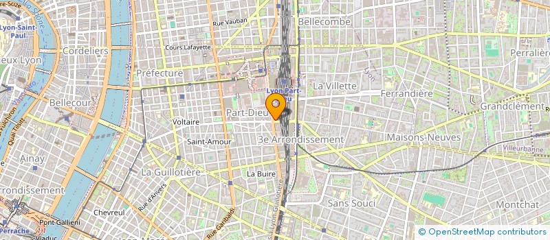 localisation de l'entreprise SOCIETE FINANCIERE DE DEVELOPPEMENT ET PAR ABREVIATION SOFIDEV  LYON