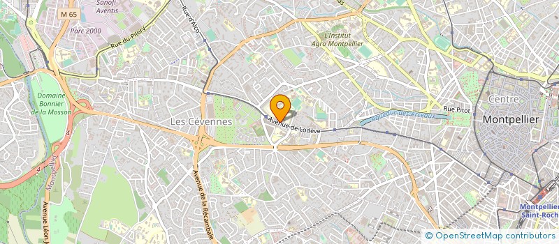 localisation de l'entreprise SOCIETE FINANCIERE DE DISTRIBUTION à MONTPELLIER