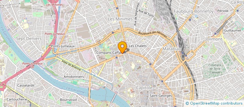 localisation de l'entreprise SOCIETE FINANCIERE DE GARONNE  TOULOUSE