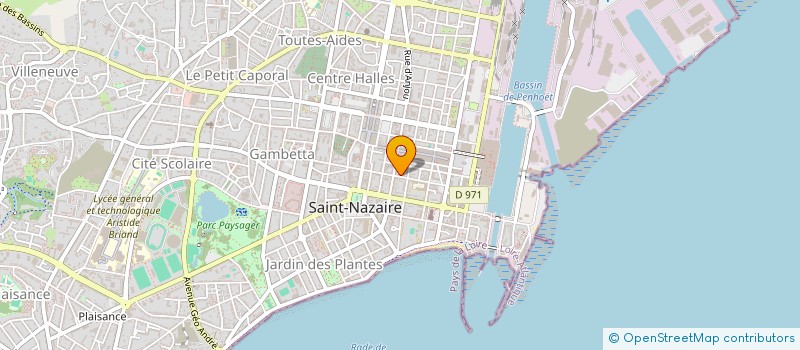 localisation de l'entreprise SOCIETE FINANCIERE DE GESTION à SAINT-NAZAIRE