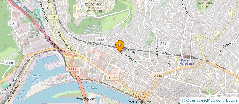 localisation de l'entreprise SOCIETE FINANCIERE DE LA FORET à ROUEN