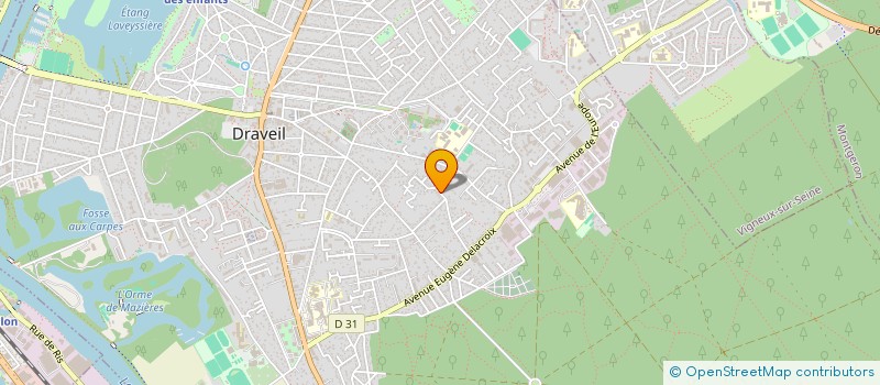 localisation de l'entreprise SOCIETE FINANCIERE DE LA POREE à DRAVEIL