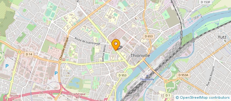 localisation de l'entreprise SOCIETE FINANCIERE DE LORRAINE à THIONVILLE