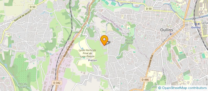 localisation de l'entreprise SOCIETE FINANCIERE DE MOLY  SAINT-GENIS-LAVAL