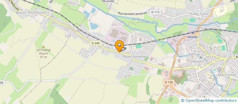 localisation de l'entreprise SOCIETE FINANCIERE DE PARTICIPATIONS ET DE SERVICES à MARCONNELLE