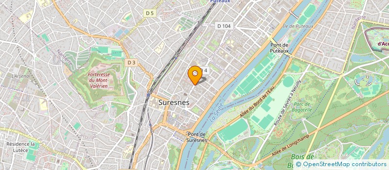 localisation de l'entreprise SOCIETE FINANCIERE DE PONTARLIER à SURESNES