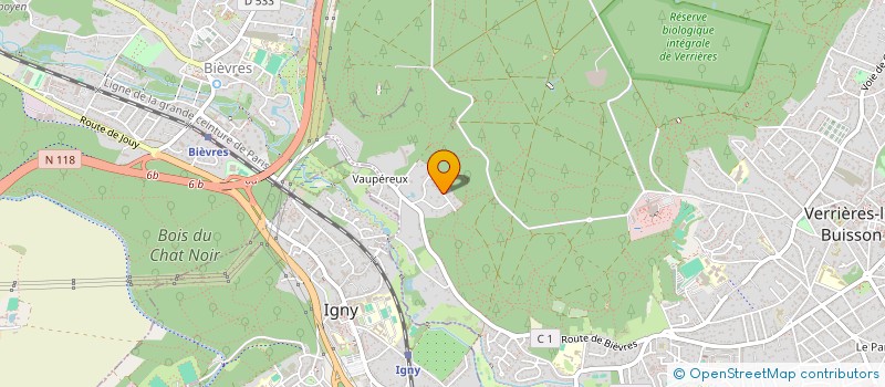 localisation de l'entreprise SOCIETE FINANCIERE DE VERRIERES à VERRIERES-LE-BUISSON