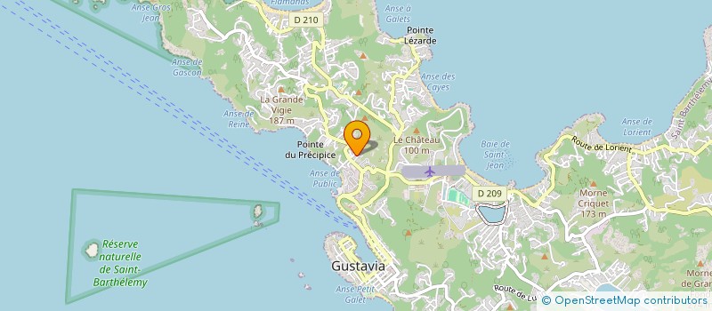 localisation de l'entreprise SOCIETE FINANCIERE DES DOM à SAINT BARTHELEMY